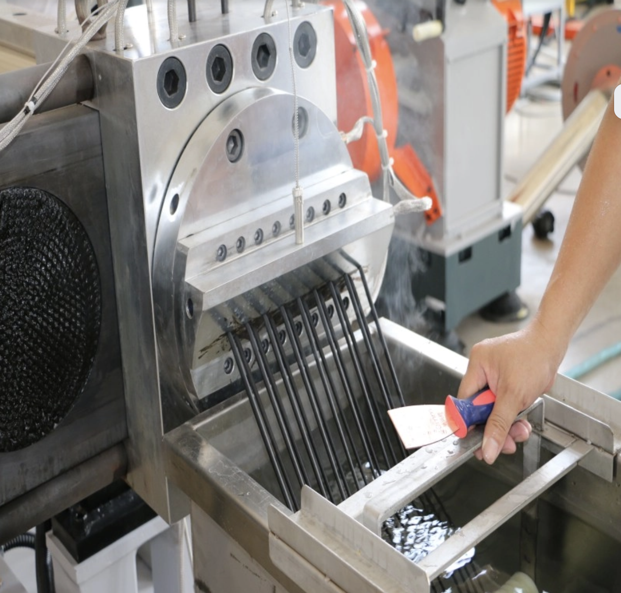 Kunststoffrecyclingmaschine